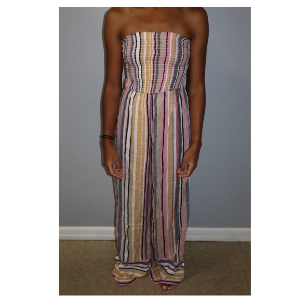 Stripped Romper